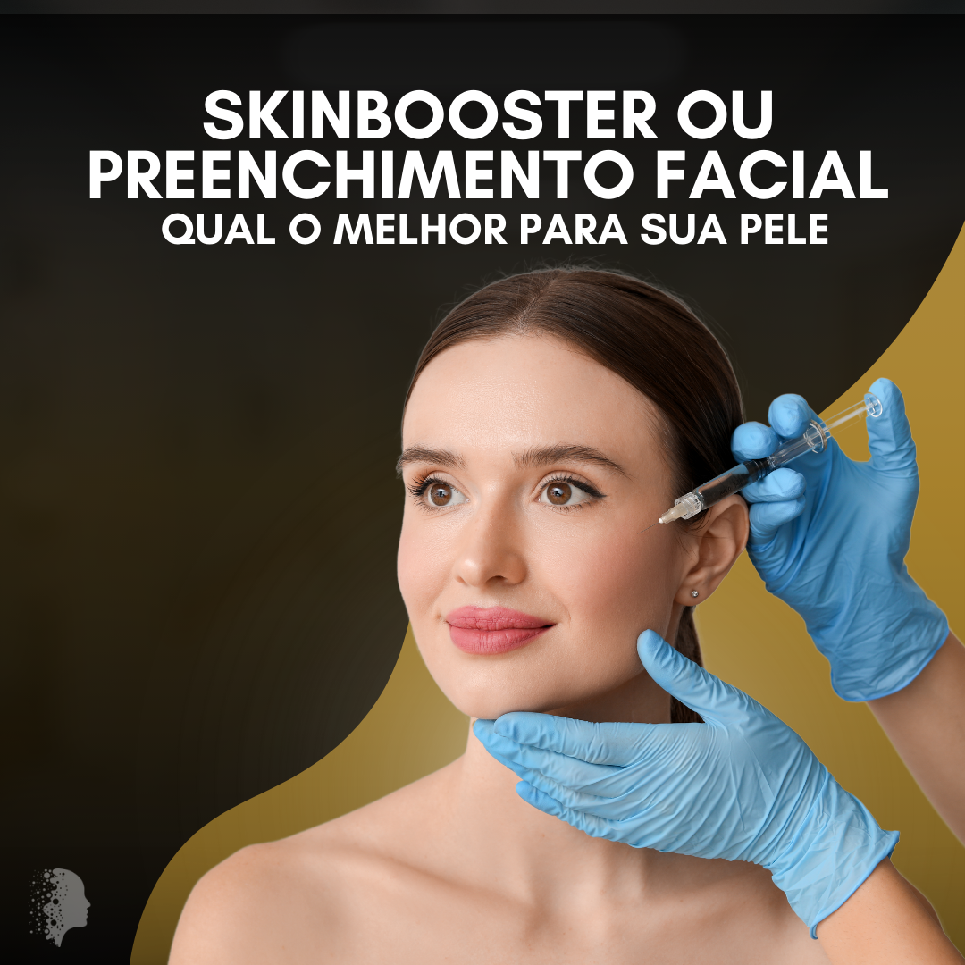 SkinBooster facial hidratação profunda para uma pele mais jovem