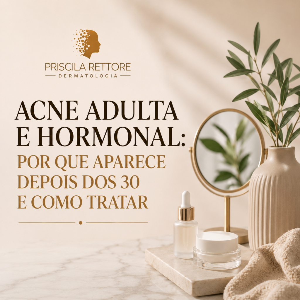 Acne adulta e hormonal
