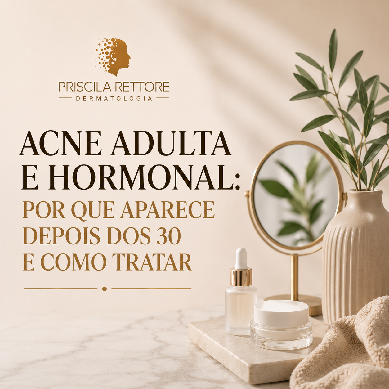 Acne adulta e hormonal